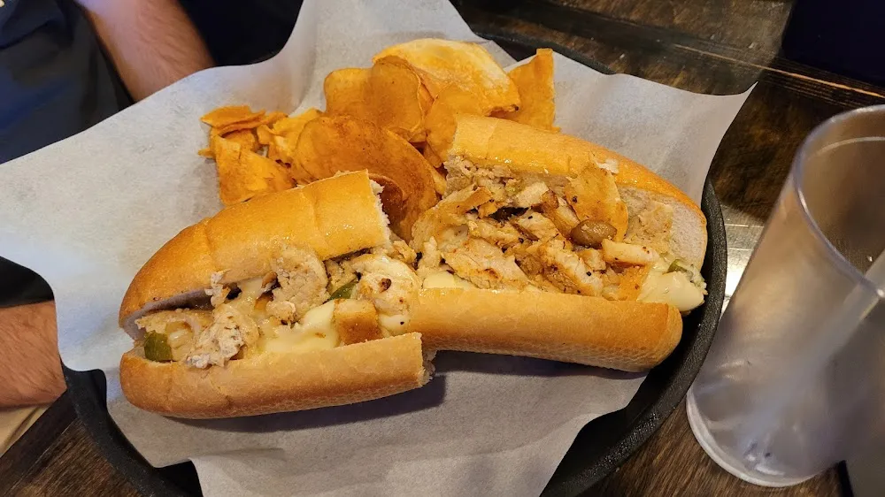 Chicken Cheese Steak Deluxe