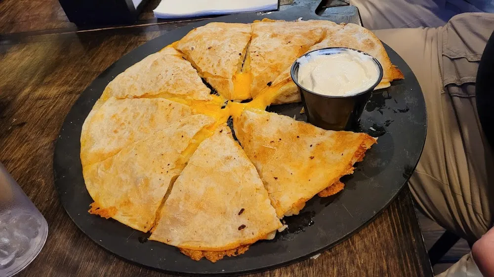 Pierogie Quesadilla
