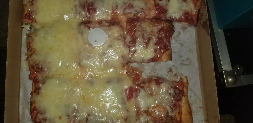 Pizza Extra Cheese Unmelted